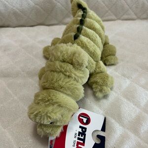 Alligator Plush Squeaker Dog Toy